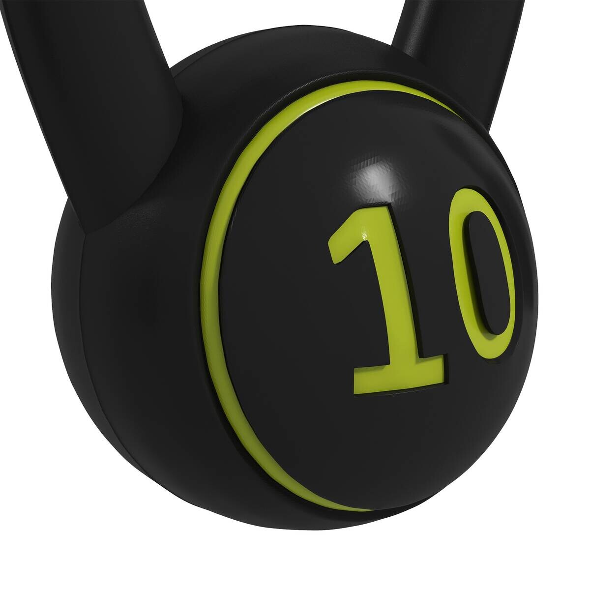 SPORTNOW Kettlebell schwarz Kunststoff B/H/L: ca. 18x24x18 cm