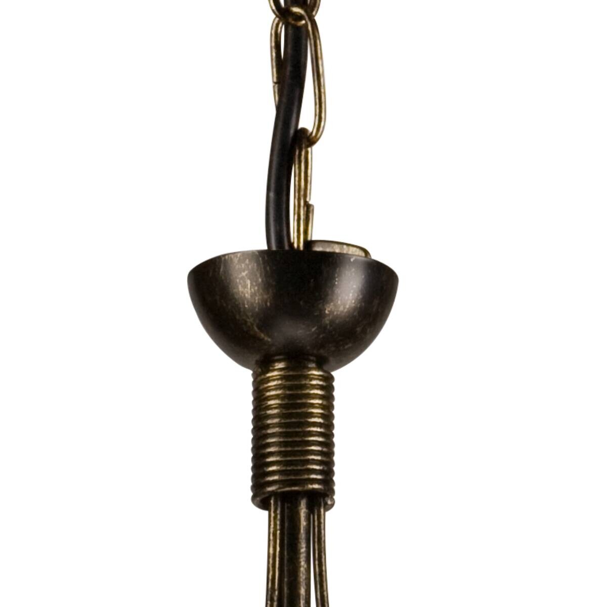 Lamkur Pendelleuchte DONATO 22444 schwarz Stahl H/L: ca. 72x45 cm E14 3 Brennstellen