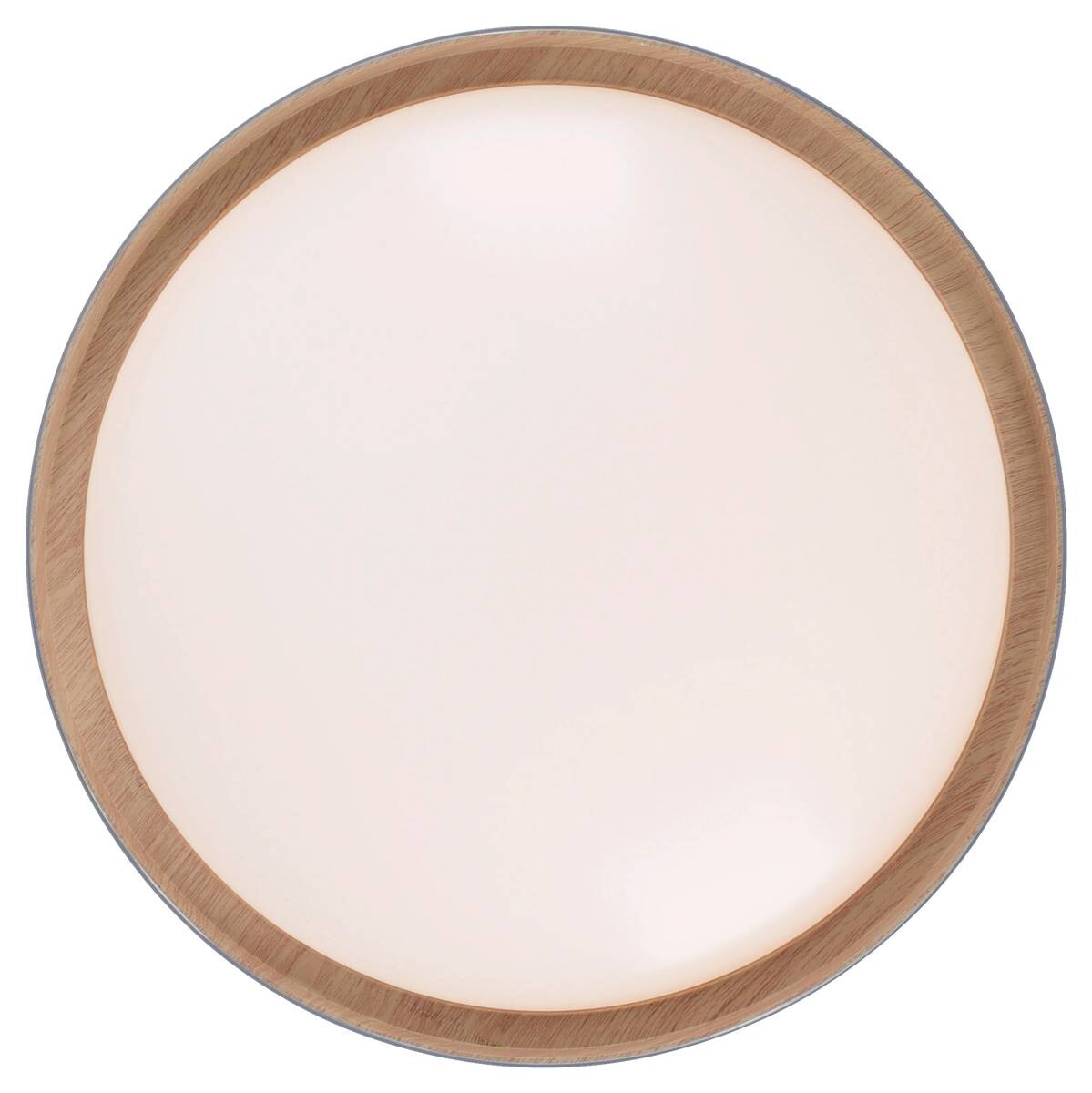 Just Light LED-Deckenleuchte EMILIA 14347-15 grau Kunststoff Metall B/H/D: ca. 40x10x40 cm 1 Brennstellen