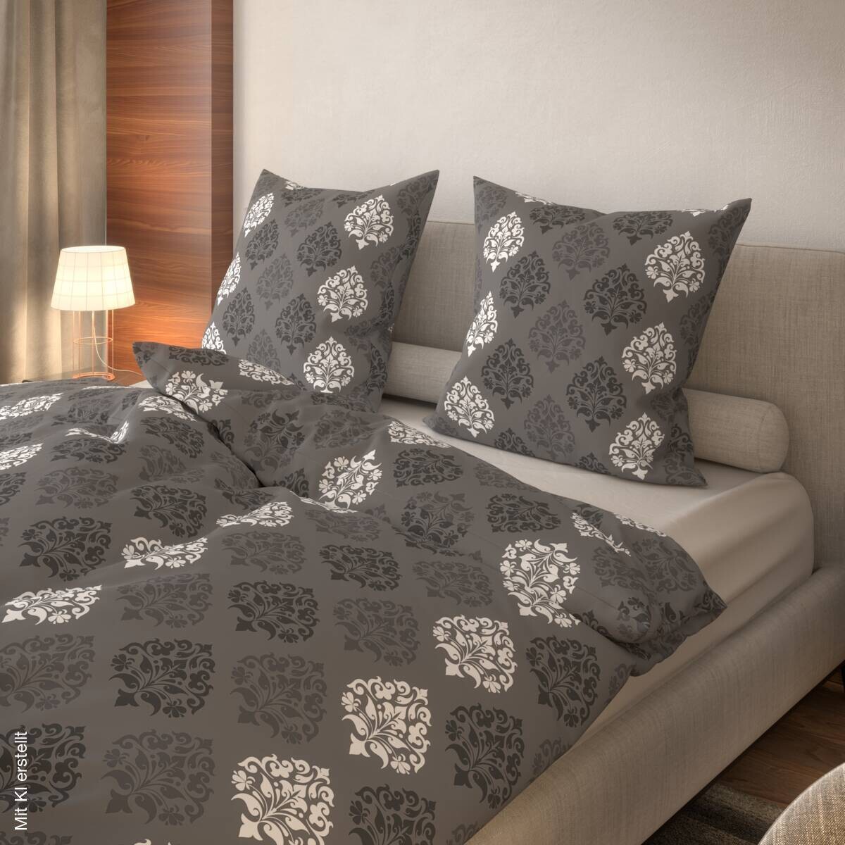 Microfaser Bettwäsche anthrazit 100% Polyester B/L: ca. 135x200 cm | anthrazit | 135,00/200,00 cm