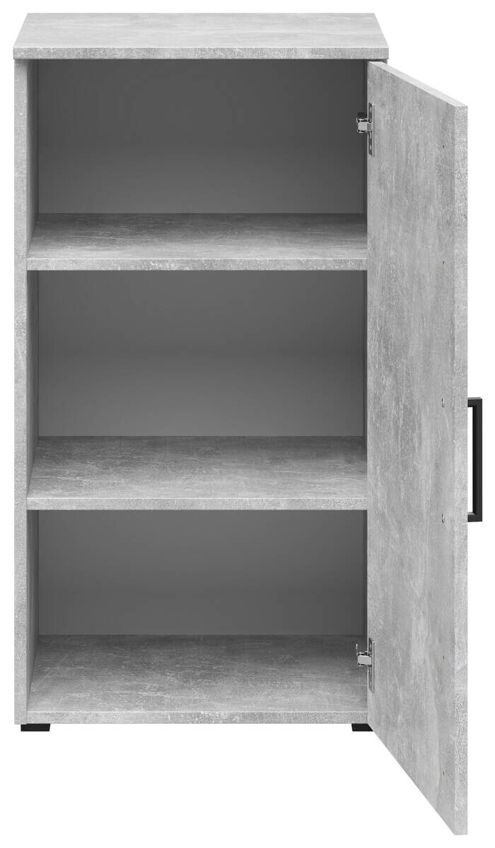 Schrank Multi-Stauraum Typ 12 Beton Optik B/H/T: ca. 45x83x40 cm