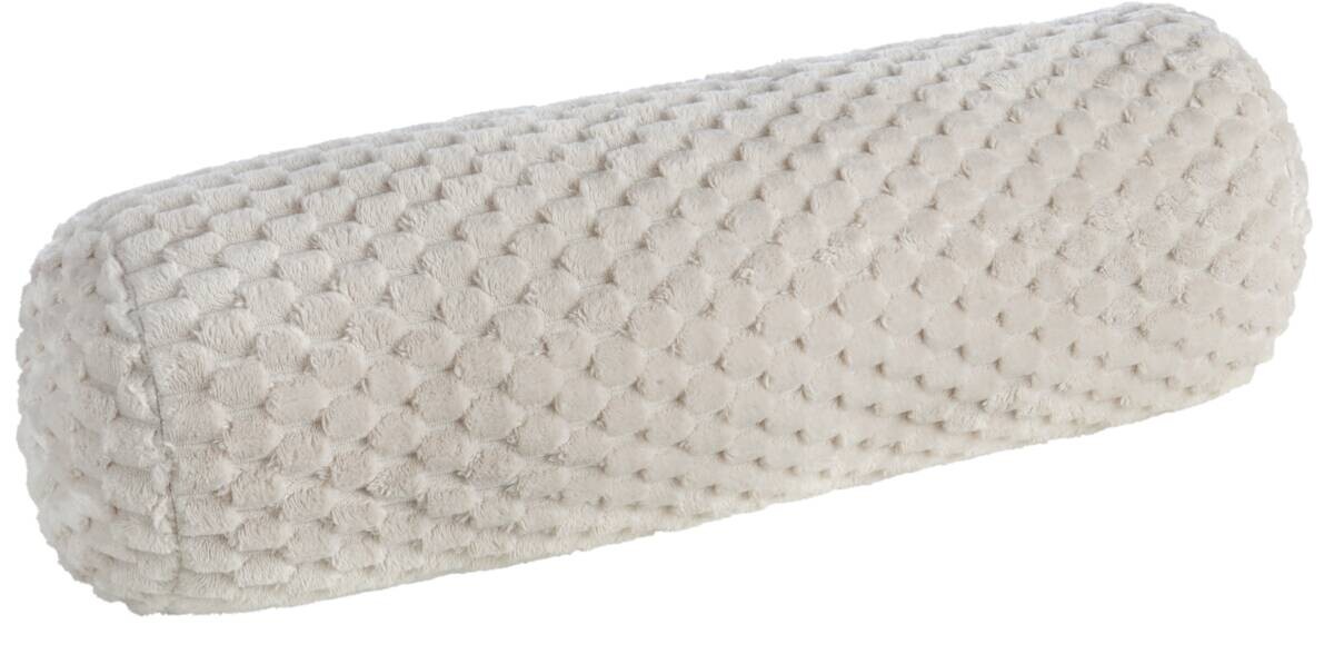 POCOline Nackenrolle Wabe beige 100% Polyester L/D: ca. 70x22 cm