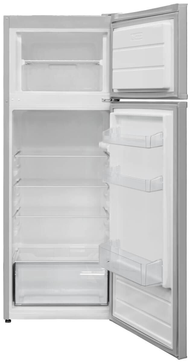Telefunken Kühl-/Gefrierkombination TF-KS-362GD Inox B/H/T: ca. 54x145x57 cm