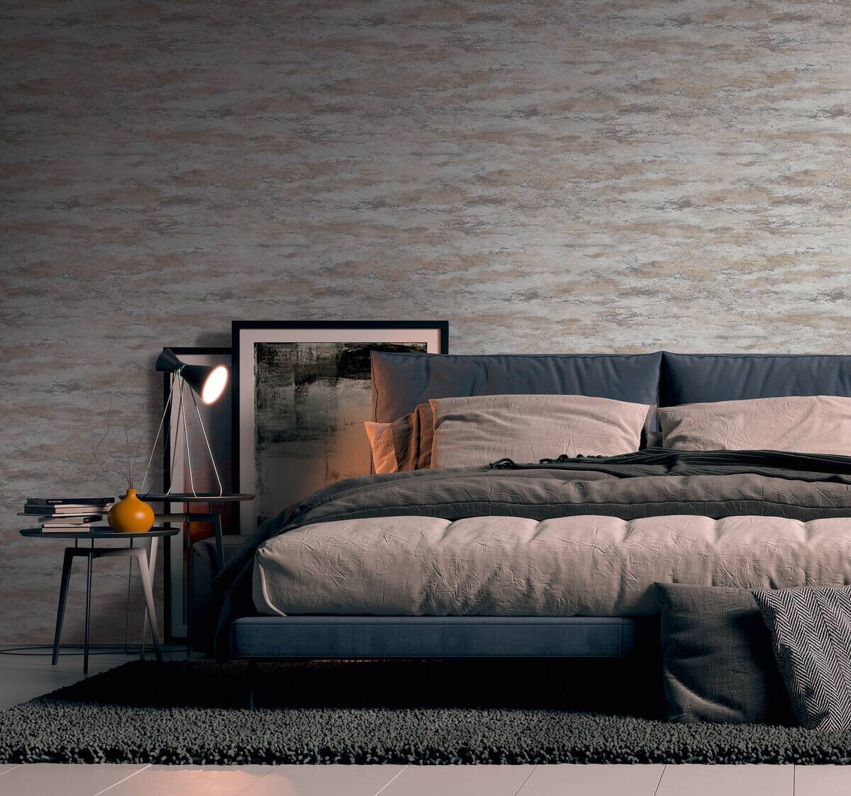 A.S.Creation Vliestapete Attractive 2 Putzoptik creme B/L: ca. 53x1005 cm