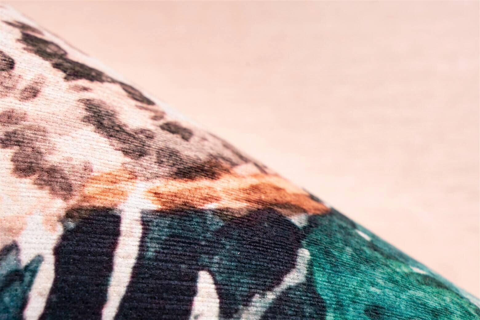 Kenda Sand Flachgewebeteppich Blossom 125 creme B/L: ca. 80x150 cm