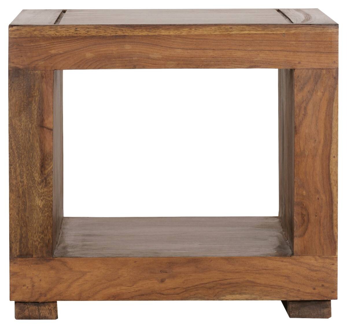 Couchtisch natur B/H/T: ca. 50x45x50 cm