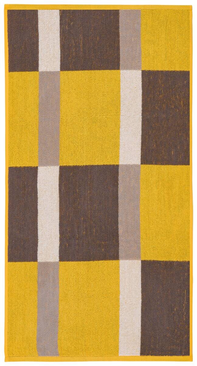 Handtuch gelb 100% Baumwolle B/L: ca. 50x100 cm