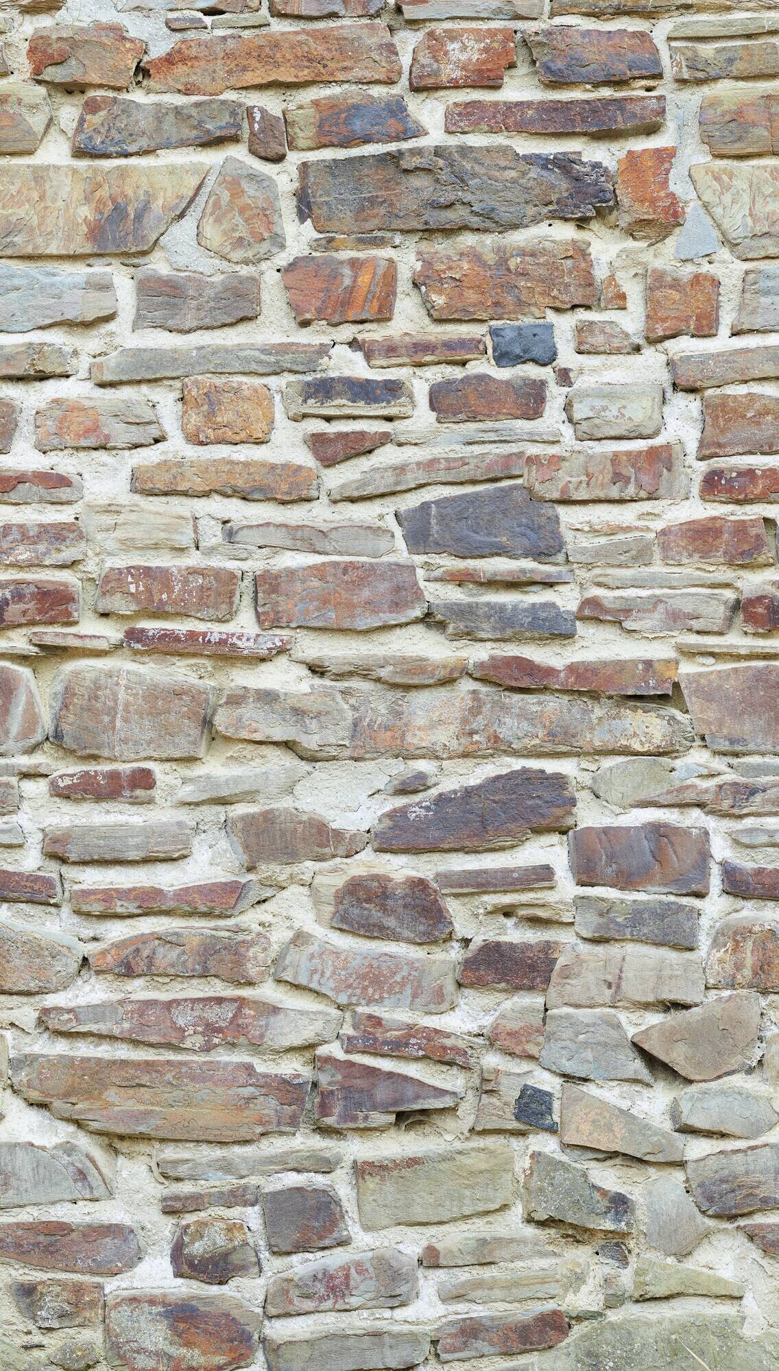 Livingwalls Fototapete Steinoptik creme beige braun B/L: ca. 280x159 cm