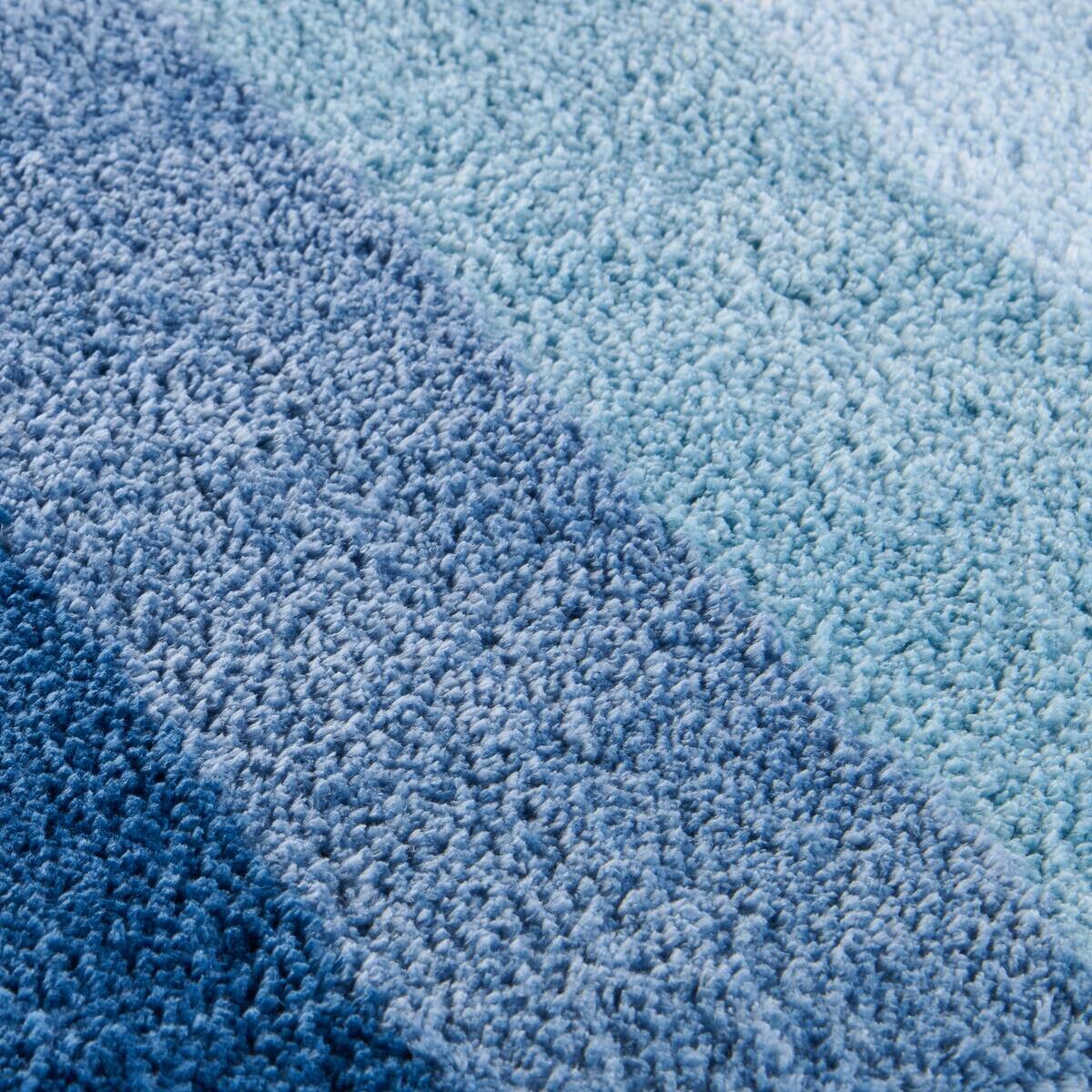 POCOline Badematte Farbverlauf blau Polyester B/L: ca. 80x50 cm