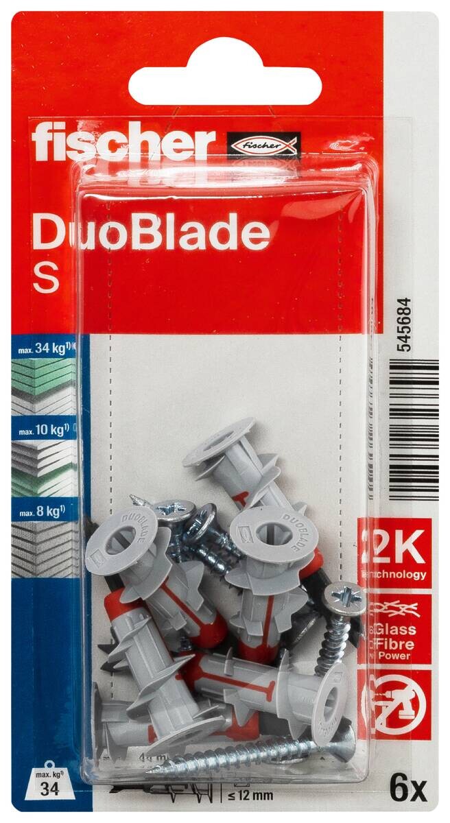 fischer Dübel- und Schraubenset