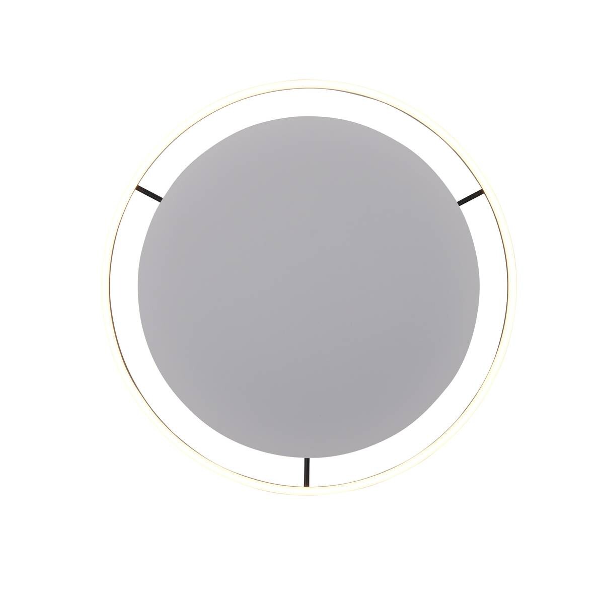 Just Light LED-Deckenleuchte RITUS 15392-13 weiß anthrazit Metall H/D: ca. 5,3x58,5 cm 1 Brennstellen