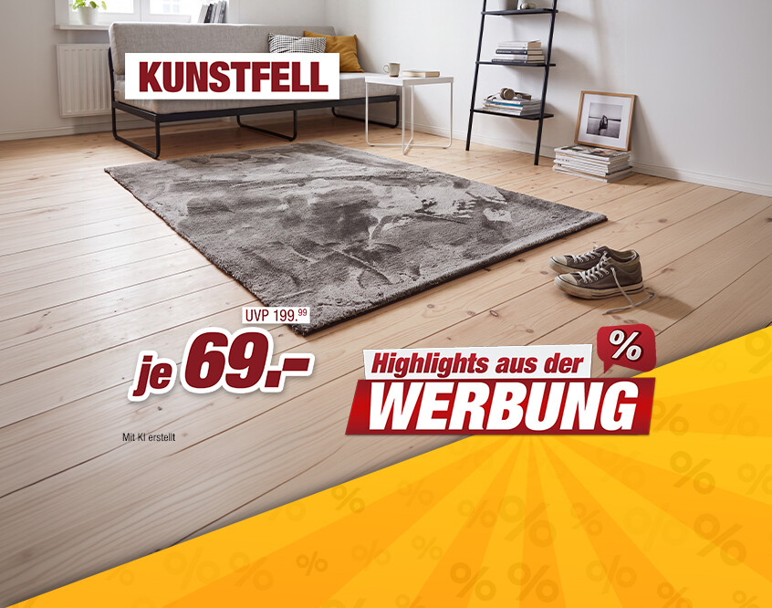 Unsere Werbe Highlights - Kunstfell