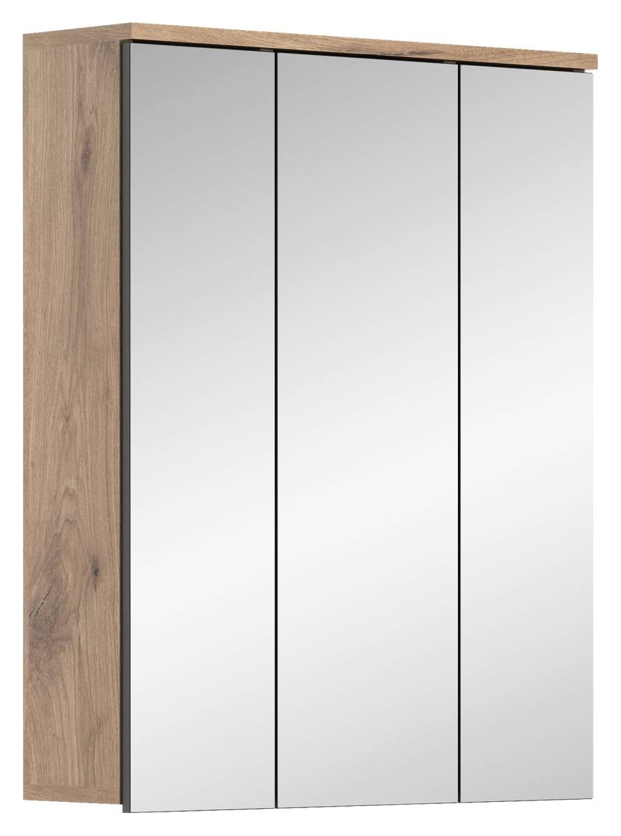 Spiegelschrank Mason Nox Oak Nachbildung B/H/T: ca. 60x77x18 cm