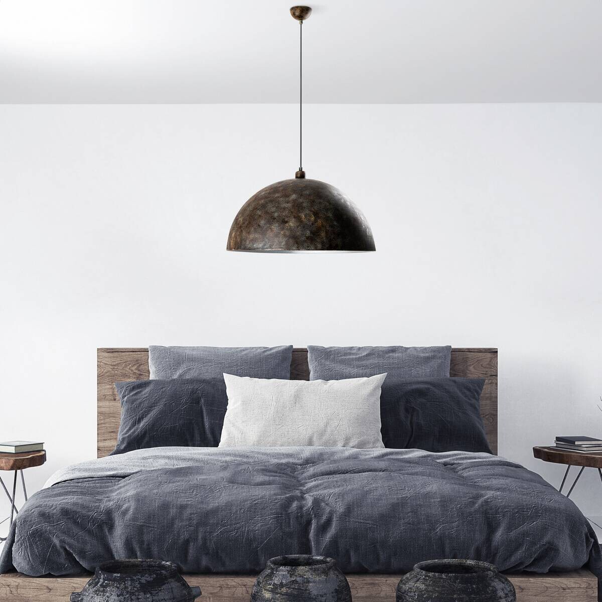 Opviq Pendelleuchte Kure B/H/T/L/D: ca. 60x135x60x60x60 cm E27 1 Brennstellen