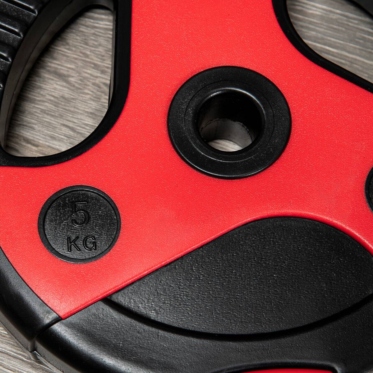 SPORTNOW Hantel-Set rot Kunststoff B/H/L: ca. 17x140x17 cm