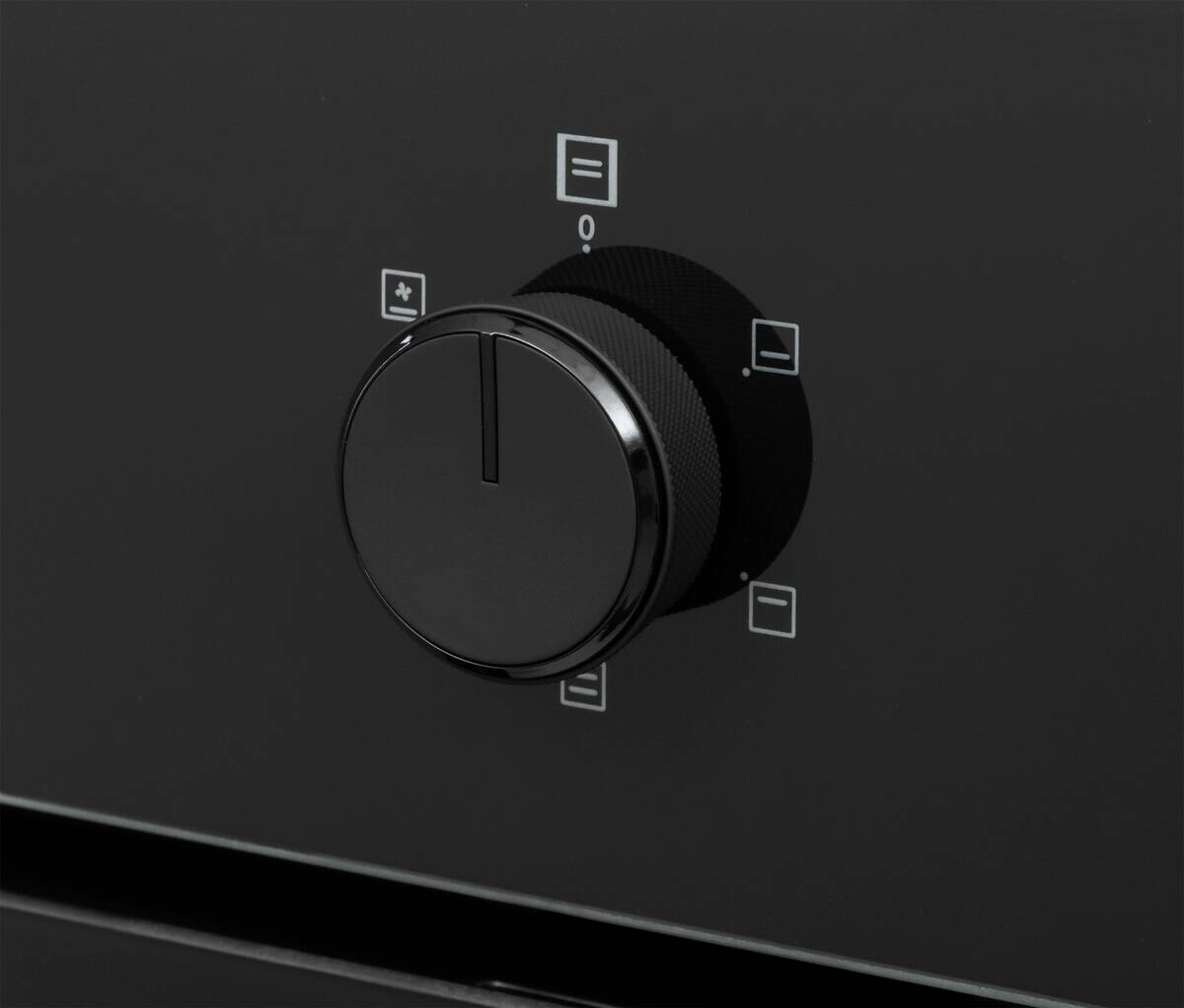 Mican Einbaubackofen BOAUS65 schwarz Metall B/H/T: ca. 59,5x59,5x57 cm