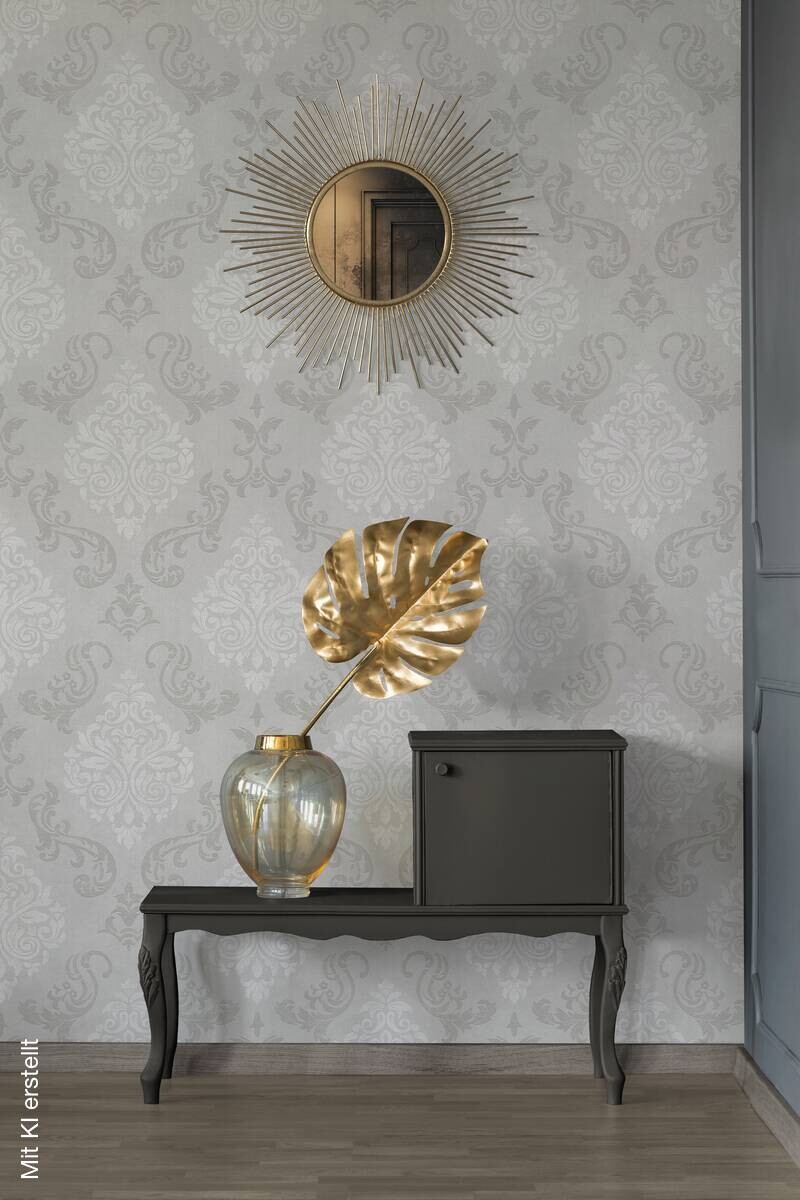 A.S.Creation Vliestapete Memory 3 Barock creme B/L: ca. 53x1005 cm