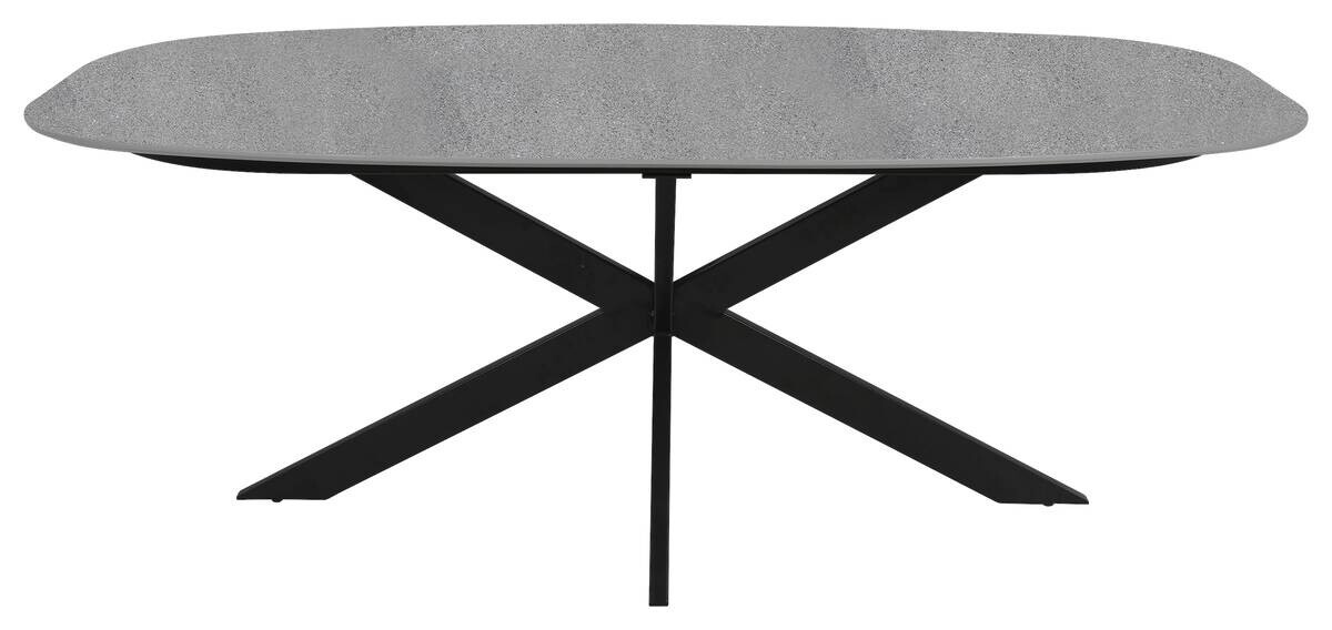 Esstisch OVAL B/H/T: ca. 200x76x100 cm