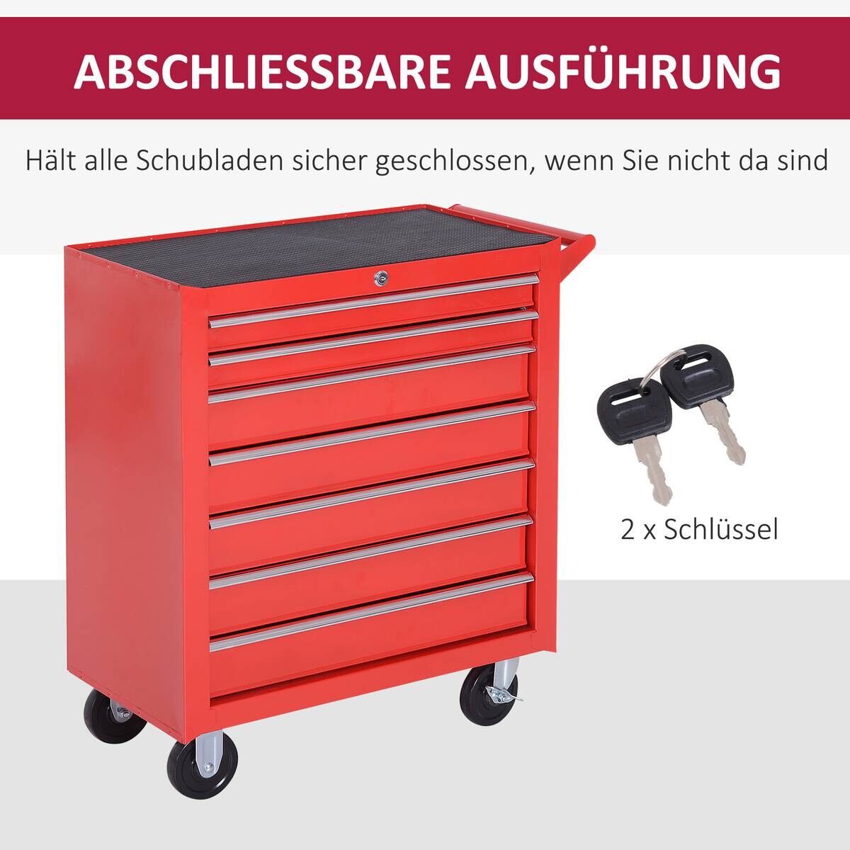 Werkstattwagen B/H/T: ca. 69x75x33 cm