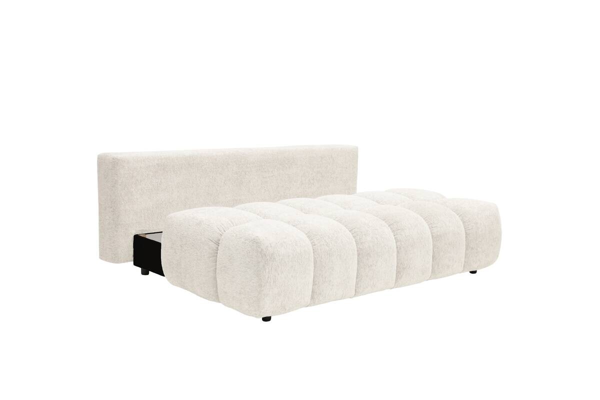 Schlafsofa weiß Polyester B/H/T: ca. 210x72x105 cm