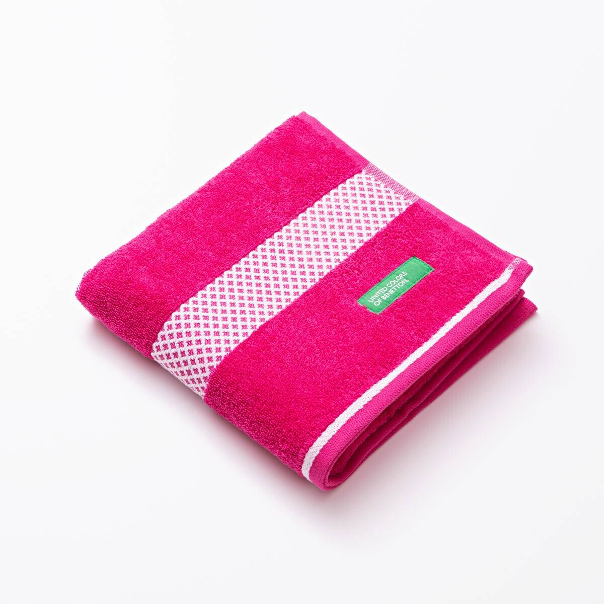 BENETTON Handtuch SUMMER pink 100% Baumwolle B/L: ca. 50x90 cm