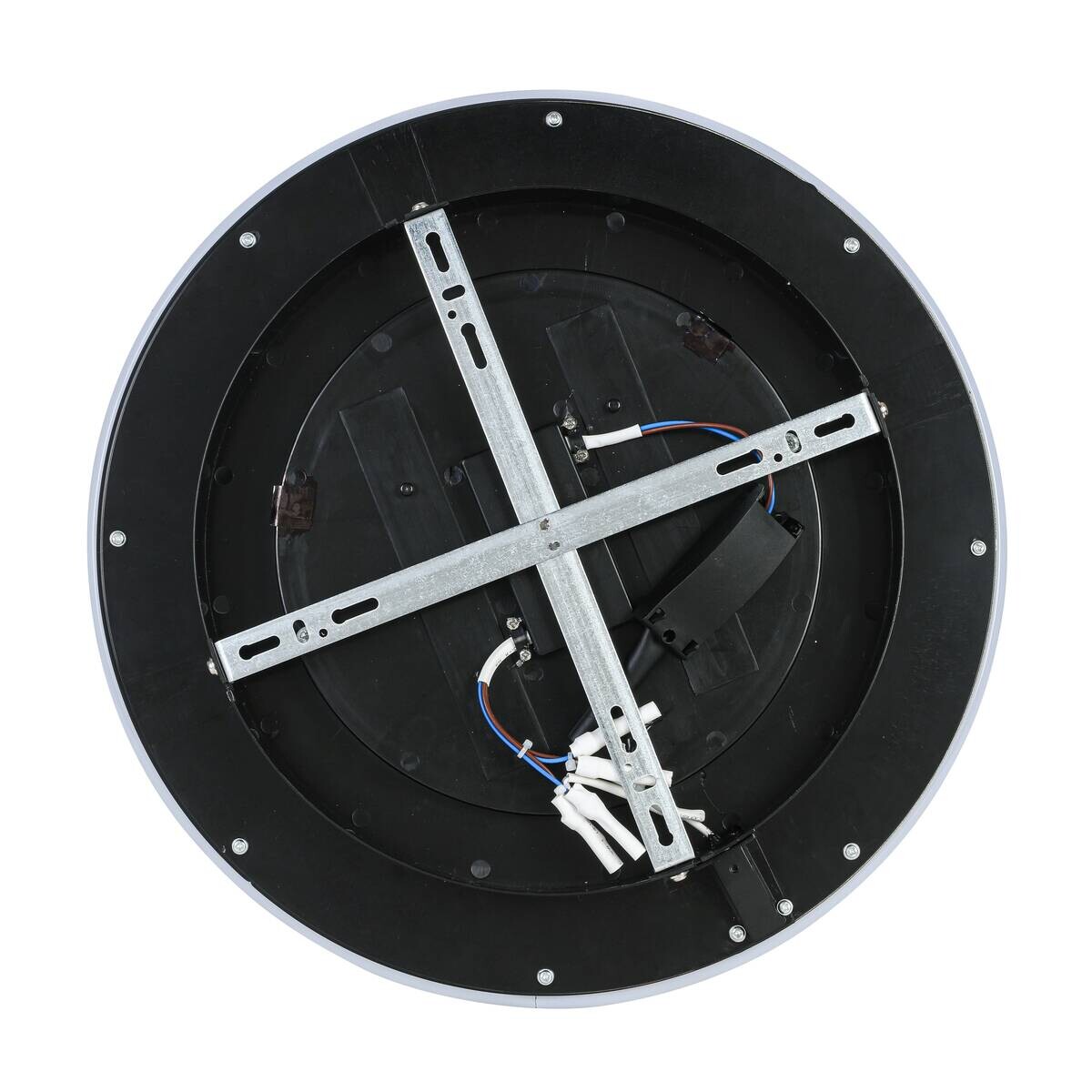 Nolo LED-Deckenleuchte silber schwarz Kunststoff T/D: ca. 9x40 cm