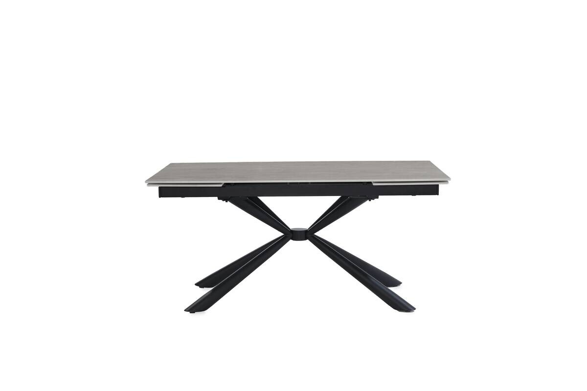 Esstisch grau Stone Optik B/H/T: ca. 160x76x90 cm