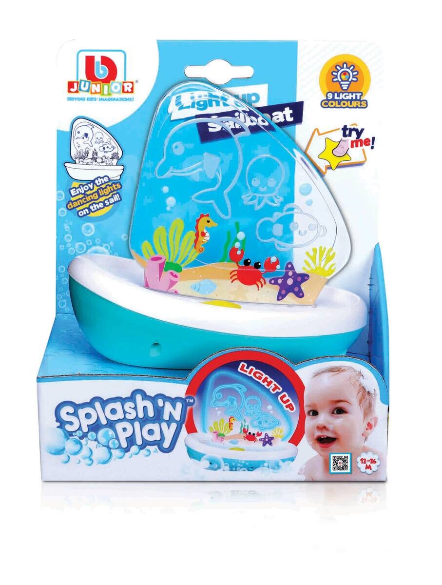 BBJunior Badespielzeug Splash 'n Play Light Up Segelboot B/H/L: ca. 8,2x8,2x15 cm