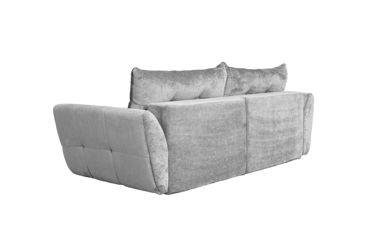 Big Sofa Moma hellgrau Microfaser B/H/T: ca. 250x97x120 cm