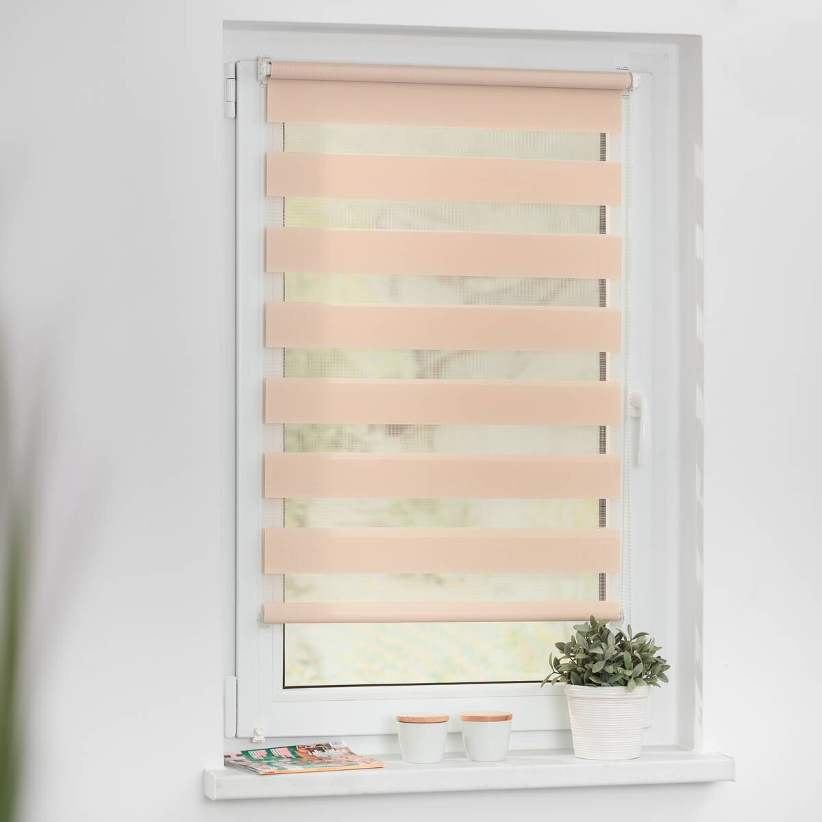 LICHTBLICK Doppelrollo Duo creme B/L: ca. 80x150 cm