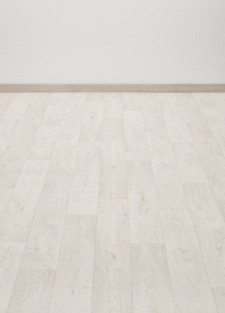 Vinylboden Mosa weiß Eiche B: ca. 400 cm pro m²