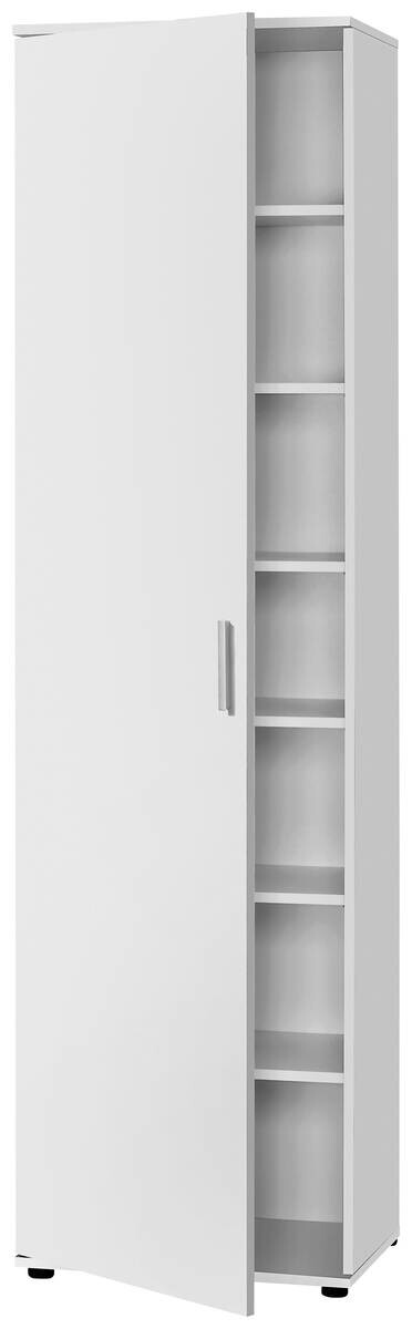 Mehrzweckschrank Kreta weiß B/H/T: ca. 50x184x34,5 cm | weiß | 50 ,00/184,00/34,50 cm