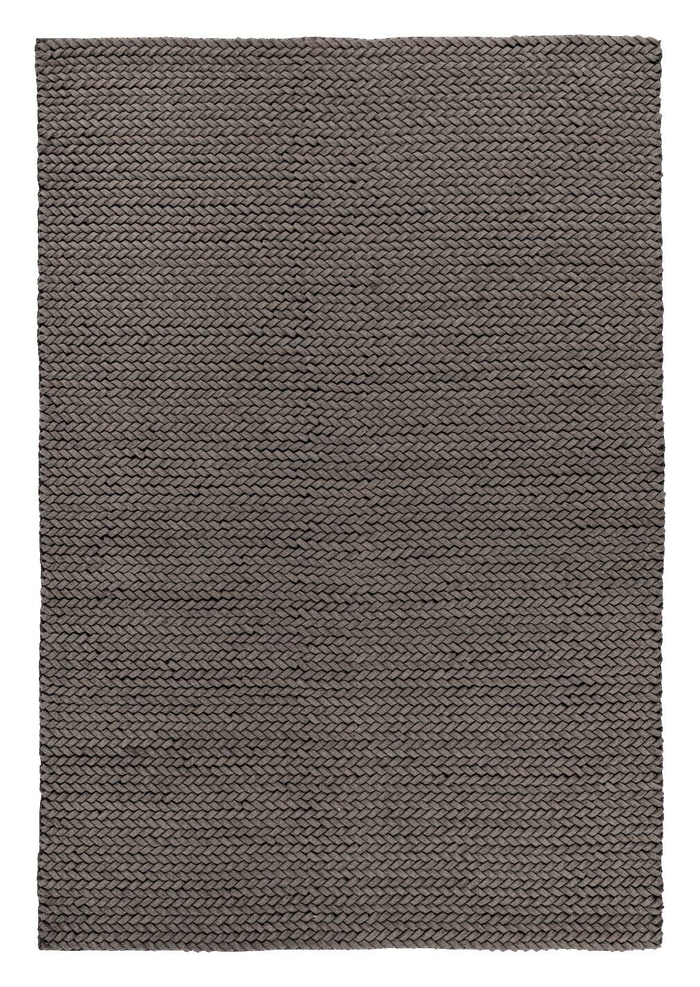 Padiro Flachflorteppich Robbie 125 grau B/H/L: ca. 160x2,1x230 cm