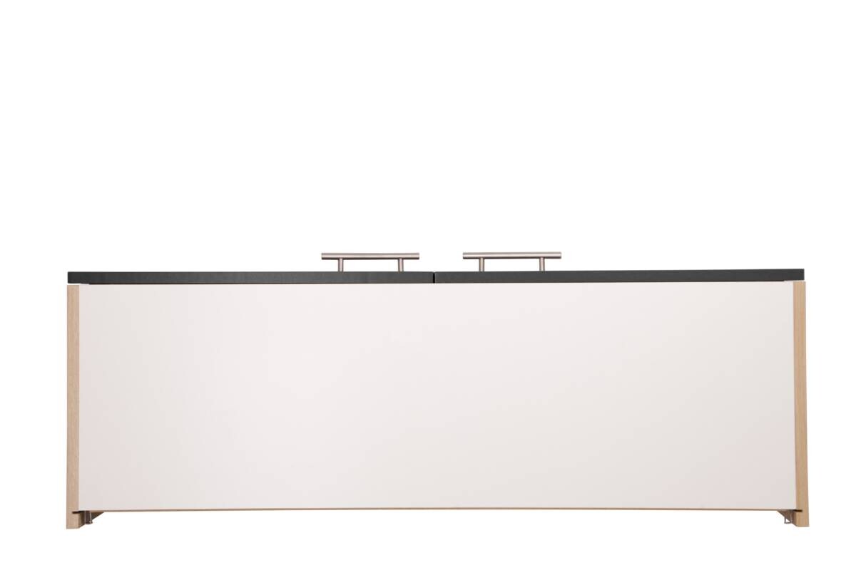 Hängeschrank Merle schwarz B/H/T: ca. 100x56x35 cm