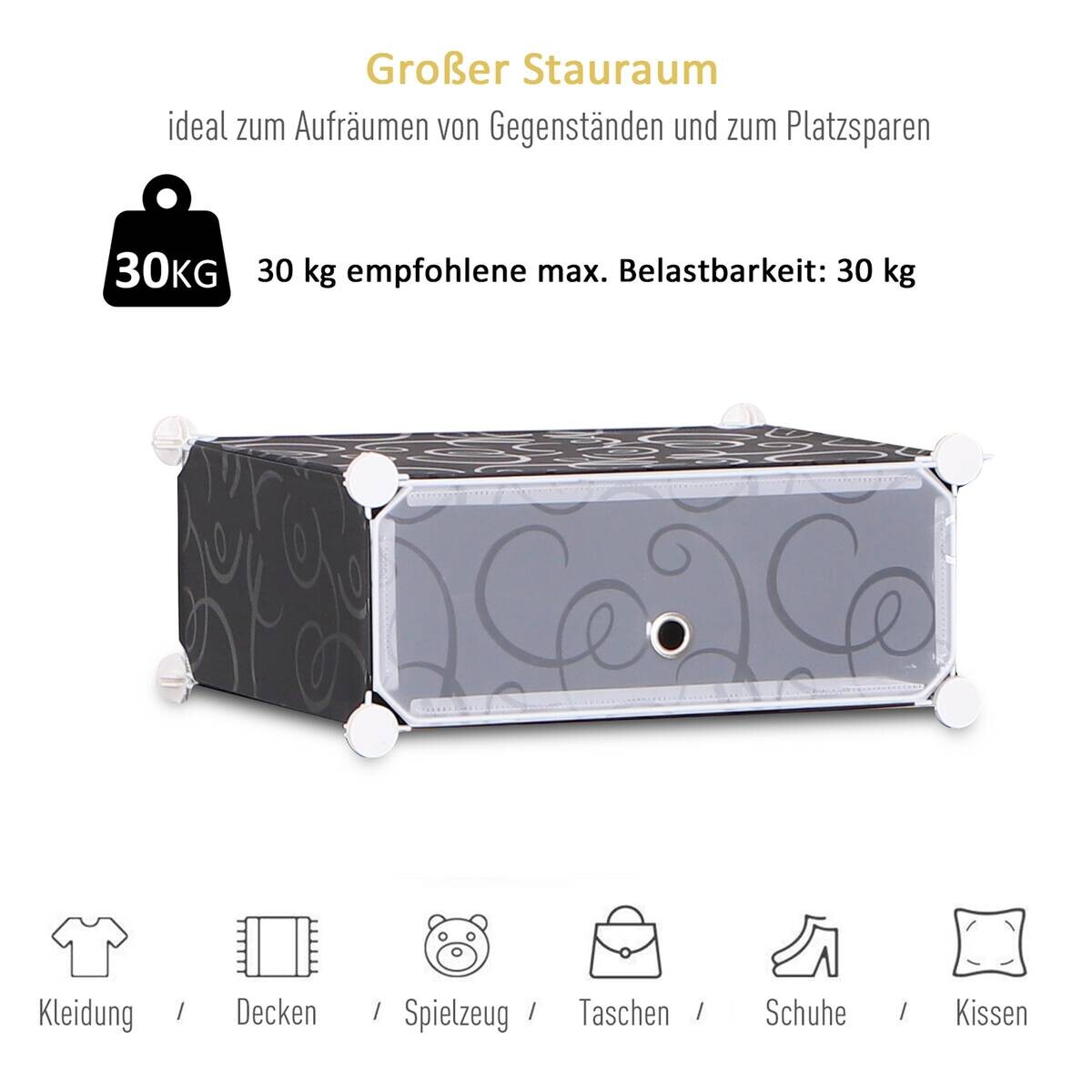 HOMCOM Schuhregal schwarz Metall B/H/L: ca. 37x95x160 cm