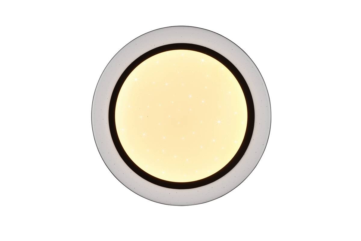 Reality LED-Deckenleuchte R67244000 Cartida weiß Kunststoff H/D: ca. 7x38 cm 1 Brennstellen