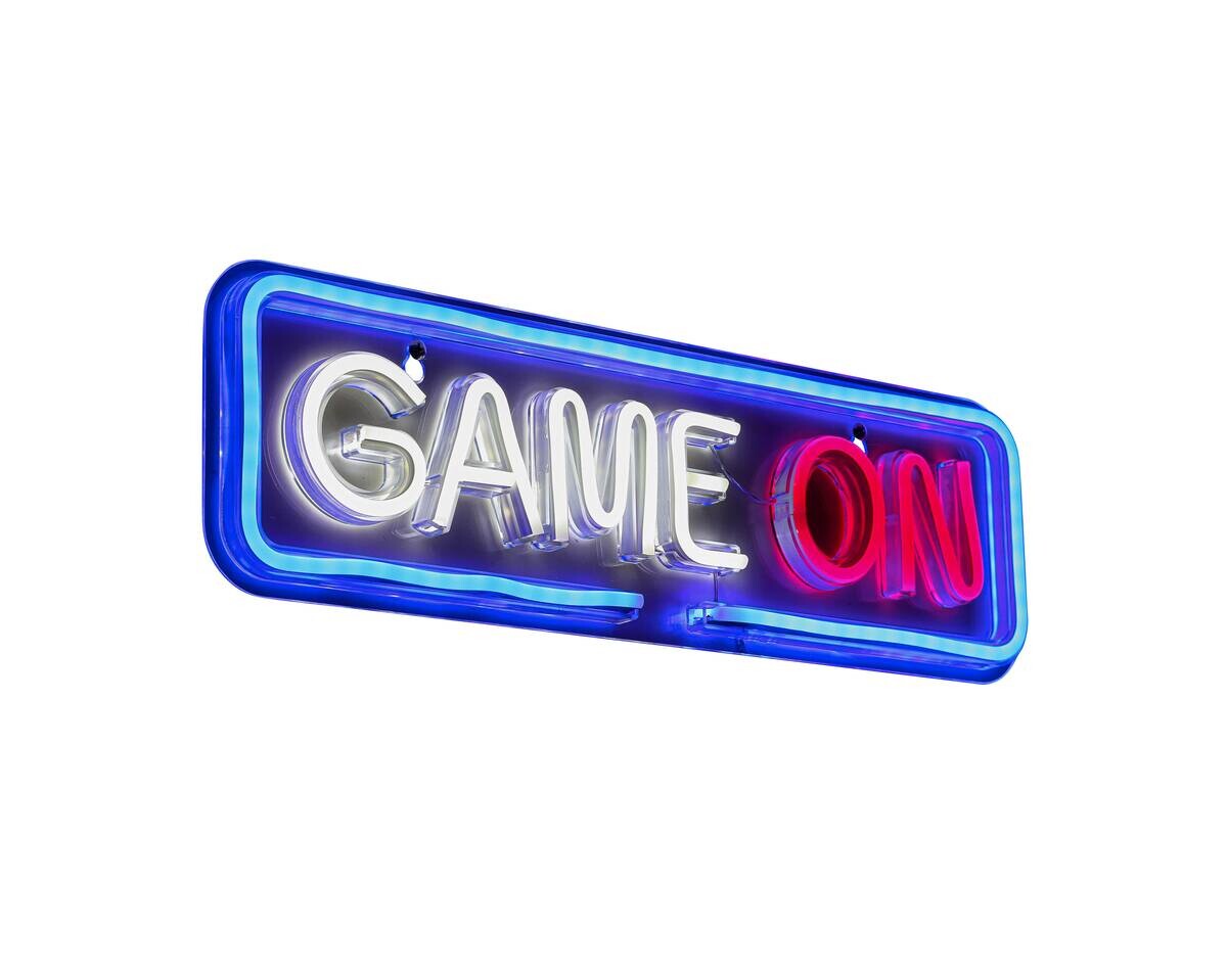 Nolo LED-Neon_Wandleuchte Game Acryl B/H/L: ca. 14x1,6x39 cm
