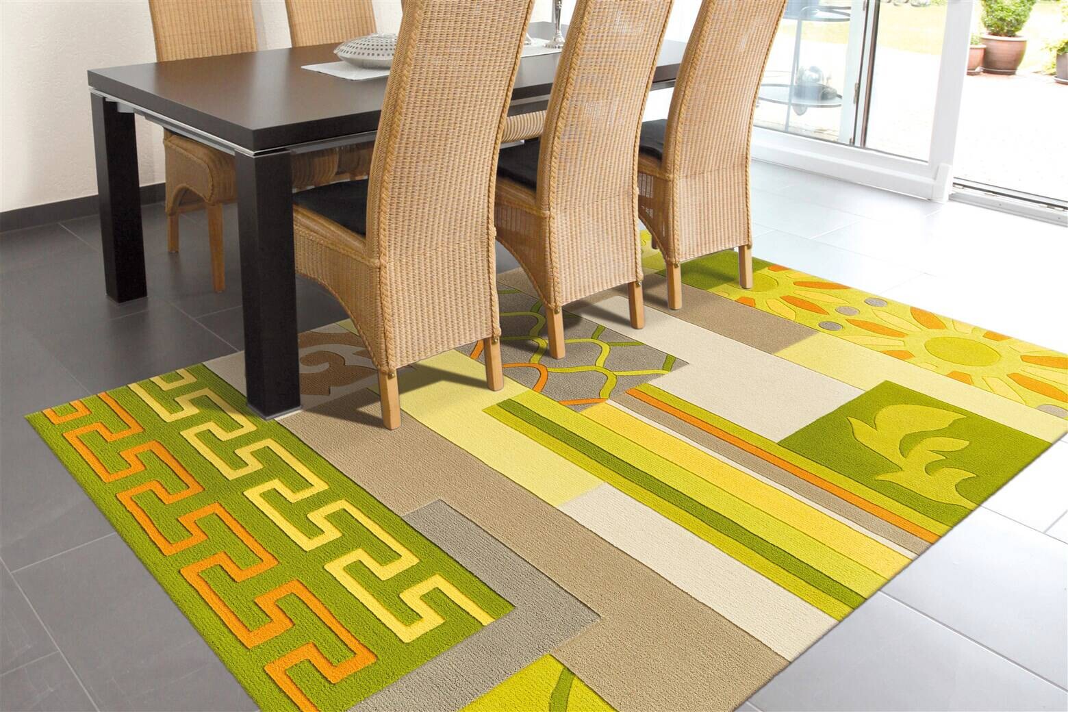 Arte Espina Kurzflorteppich Sam 4165 creme B/L: ca. 170x240 cm