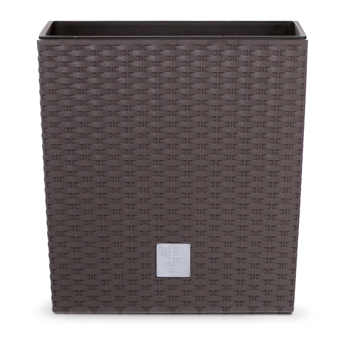 Prosperplast Pflanztopf Rato dunkelbraun Kunststoff B/H/L: ca. 32x33x32 cm