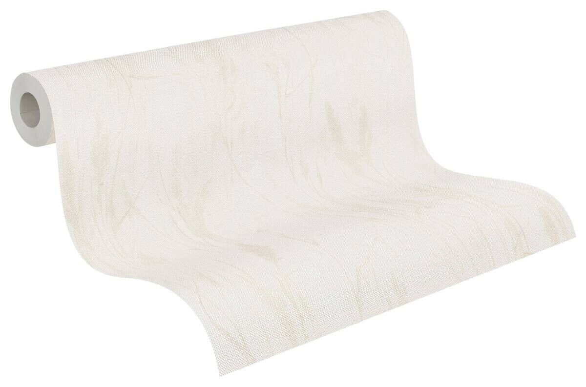 A.S.Creation Vliestapete creme beige B/H/D: ca. 53x1005x8,7 cm