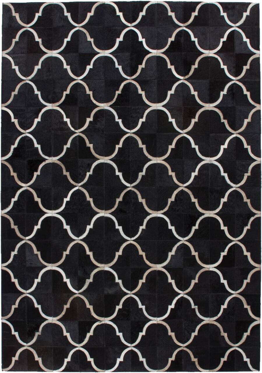 Kayoom Flachflorteppich Lavish 310 schwarz B/H/L: ca. 120x0,8x170 cm