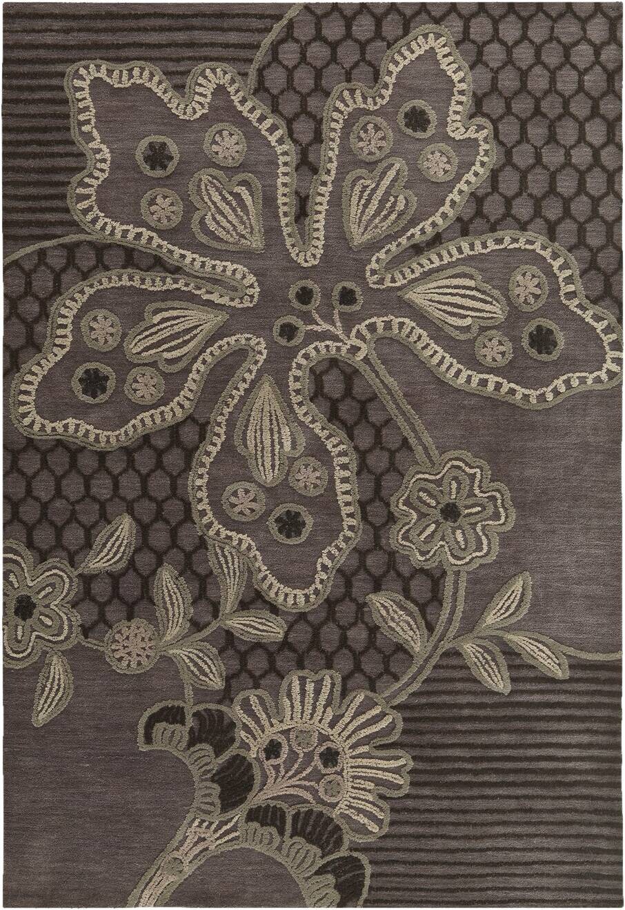 Arte Espina Kurzflorteppich Mood 4306 braun B/L: ca. 90x160 cm