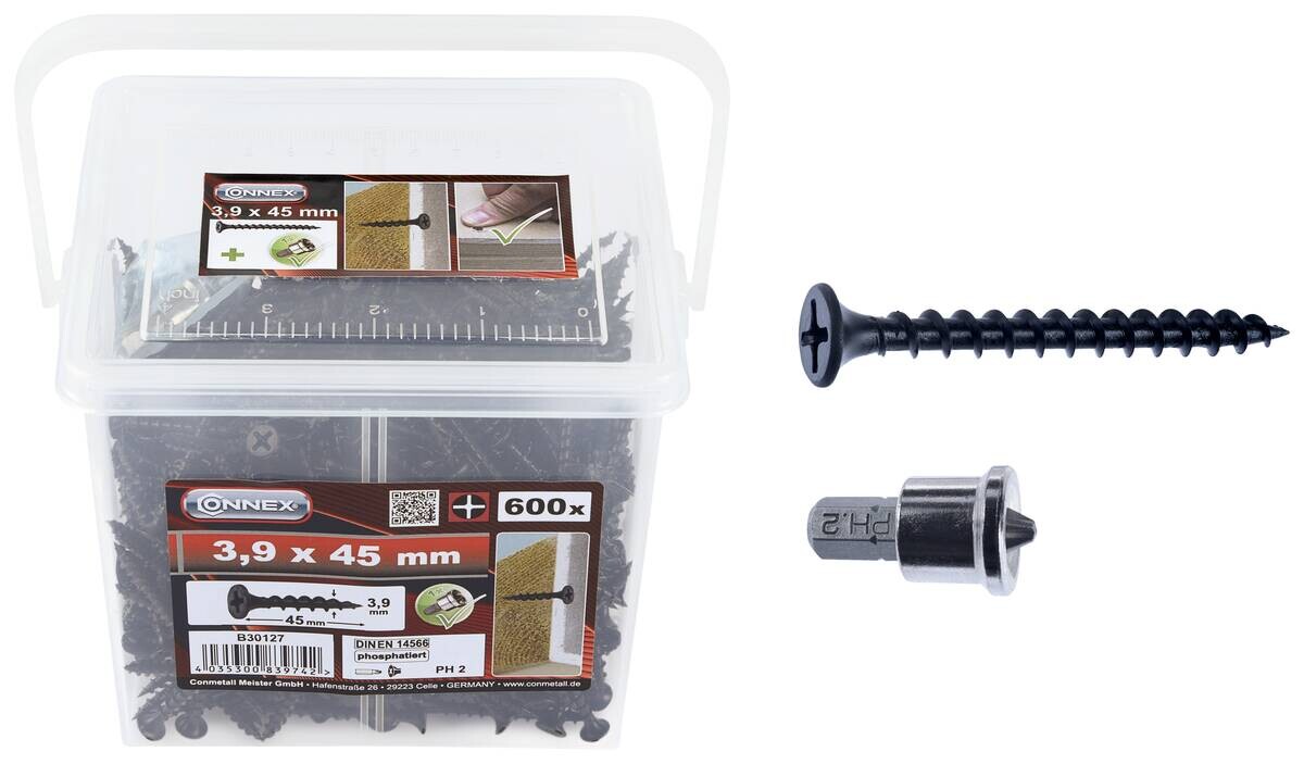 CONNEX Schrauben 600 tlg.