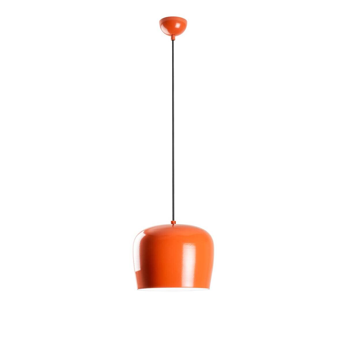 Opviq Pendelleuchte orange Metall B/H/T: ca. 23x114x23 cm E27 1 Brennstellen