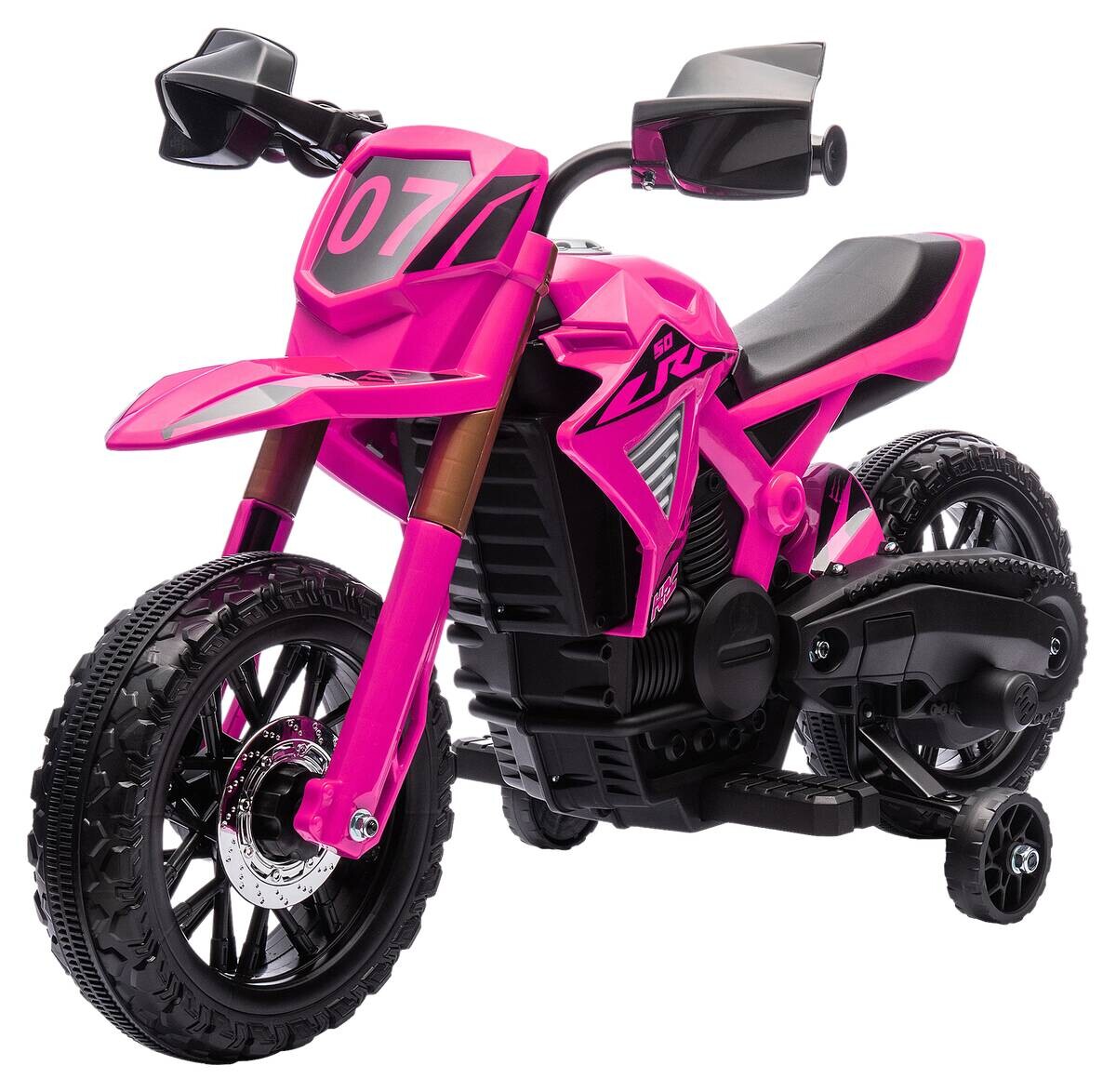 AIYAPLAY Kindermotorrad rosa B/H/L: ca. 57x62x105 cm