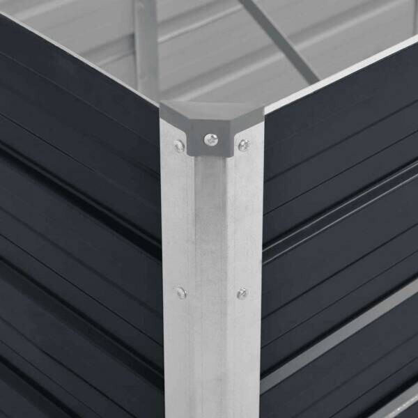 Hochbeet anthrazit Stahl B/H/L: ca. 80x45x320 cm