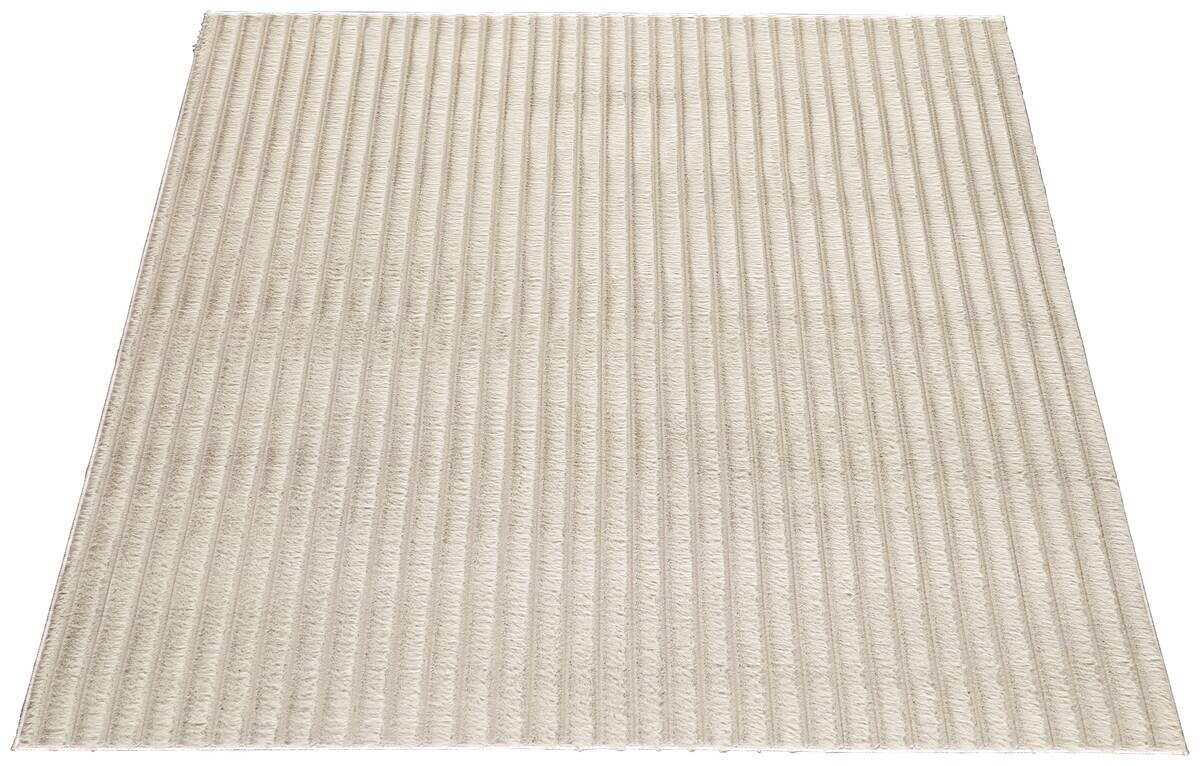 Kunstfell Stripy beige B/L: ca. 120x160 cm