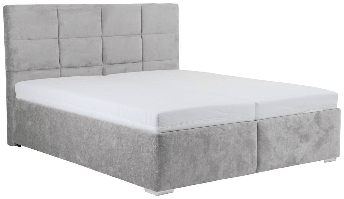 Polsterbett Aida grau Liegefläche B/L: ca. 180x180 cm