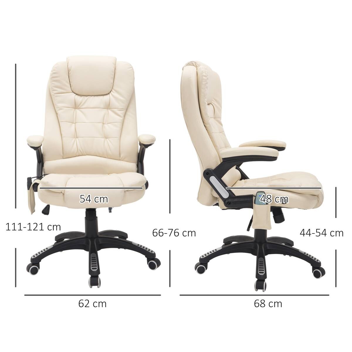 Chefsessel A2-0057 beige PVC Kunstleder