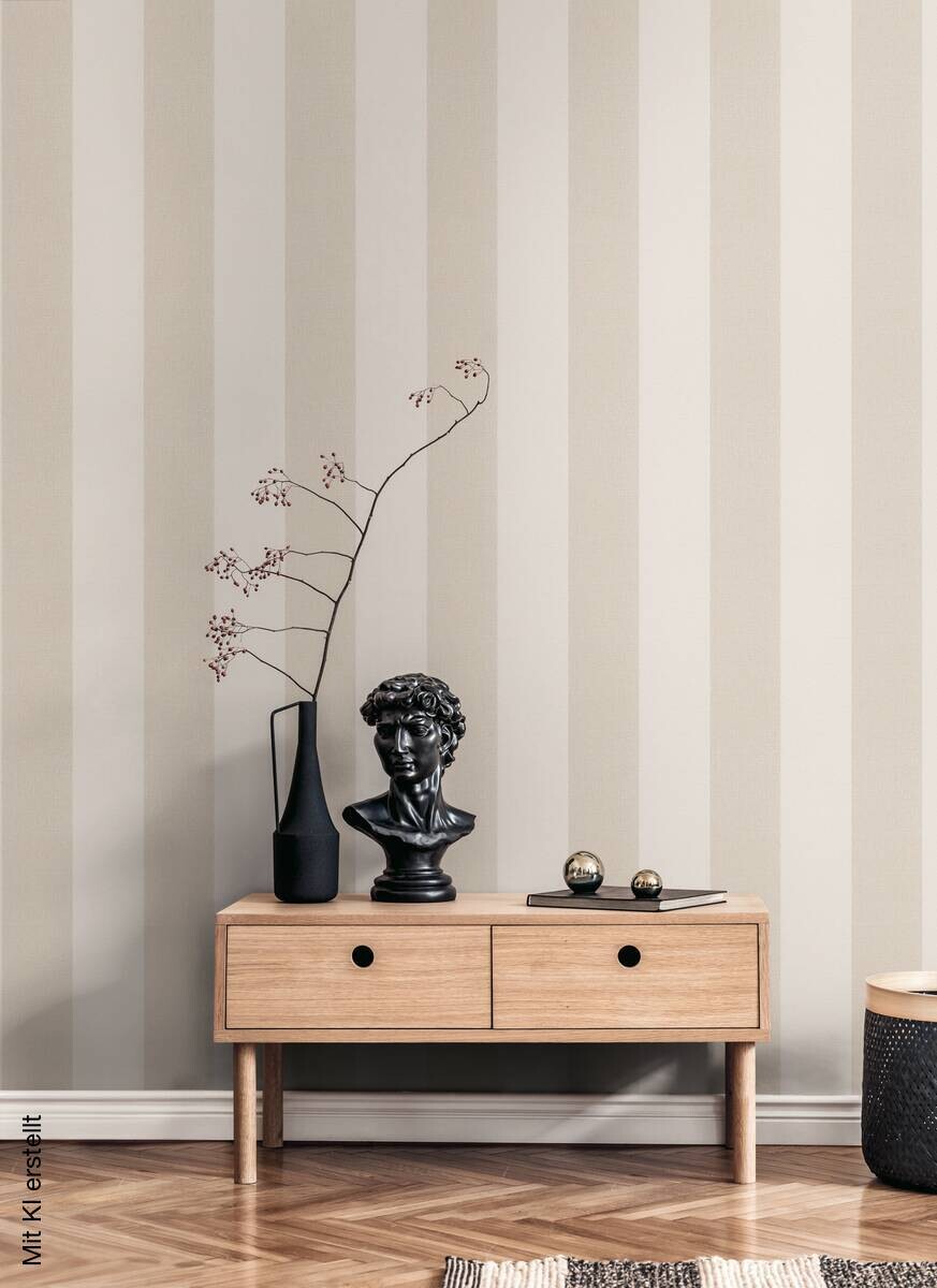 A.S.Creation Vliestapete braun beige B/H/D: ca. 53x1005x9,7 cm